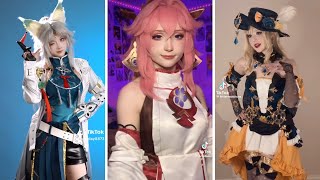 Best Cosplay Compilation 17  Cosplay GenZ [upl. by Lemmie106]