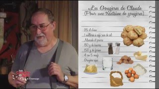 Recette  Les gougères de Claude  Les carnets de Julie  La carte des fromages [upl. by Shawn]