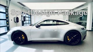 SportDesign Package High Gloss Black  2021 992 Carrera S  Walk Around [upl. by Rayna]