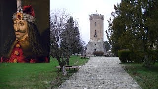 Turnul Chindiei Târgoviște România Chindia Tower Vlad III Known as The Impaler  Dracula [upl. by Eillit]