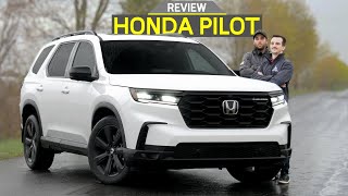 HONDAS BEST SUV  Honda Pilot Black Edition  Review [upl. by Inalawi]