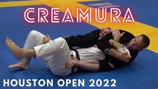 Chris Creamer’s “CREAMURA” submission at IBJJF Houston Open 2022 [upl. by Odirfliw]