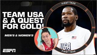 🥇 DARE TO COMPARE 🥇 Team USA vs Dream Team amp United States vs Nigeria  First Take [upl. by Atinihc326]