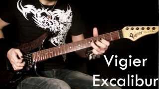 Vigier Excalibur guitar solo  Neogeofanatic [upl. by Aisan298]