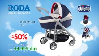 RODA Do 50 na Chicco opremu za bebe uz Super Karticu 2303  10052017 [upl. by Nazario299]