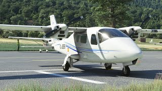 First look at the Tecnam P2006T in Microsoft Flight Simulator [upl. by Bihas]