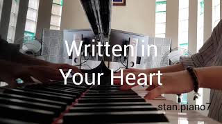 Written In Your Heart  Barbie as The Princess And The Pauper  Piano Cover [upl. by Eleirbag]