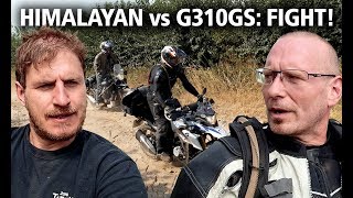 BMW G310GS vs Royal Enfield Himalayan  Best budget adventure bike review [upl. by Eddy]