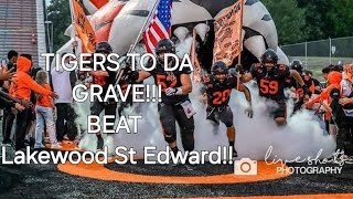 Go Tigers Beat St Edward 2024 [upl. by Season]