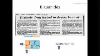 How Drugs Make Sense Biguanides [upl. by Arleyne48]