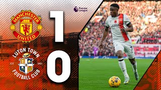 Manchester United 10 Luton  Premier League Highlights [upl. by Milburn862]