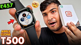 T500 Smartwatch Unboxing and Review 😍  BT Calling Under 500 [upl. by Anivol]