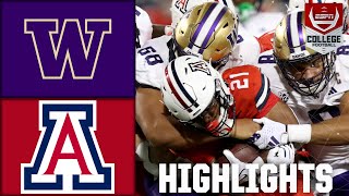 Washington Huskies vs Arizona Wildcats  Full Game Highlights [upl. by Blackmore]