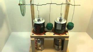 Two Cylinder Pop Can Stirling Engine [upl. by Varuag565]