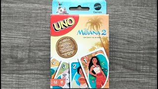 UNO Disney Moana 2 [upl. by Eyssej166]