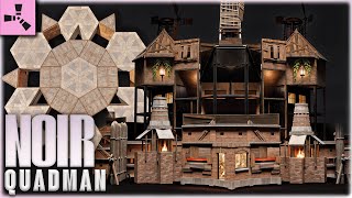 The Noir  Trio OFFLINE TANK  5 BUNKERS  Easy to Build  RUST Base Designs 2024 [upl. by Belvia244]