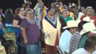 Ponca Powwow 2012 quotLady Singers Songquot aka quotChorus Girls Songquot [upl. by Leahcimaj399]