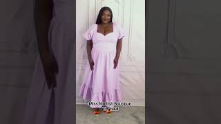 Miss Modish PlusSize tryhaul plussizedress plussizefashion plussizemodels [upl. by Yelreveb]