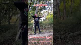 Common Bow types archery archerygirl bowhunting viralvideo youtubeshorts youtube bowandarrow [upl. by Aneehsram]