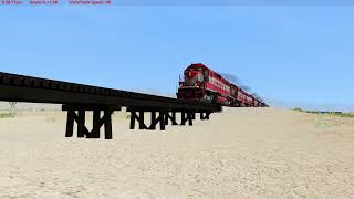 RUN8 V3  Railfanning the Trona Railway [upl. by Ehgit]