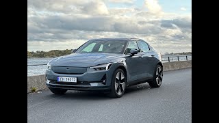 Test av Polestar 2 Long Range Single motor  nå med RWD [upl. by Yehs]