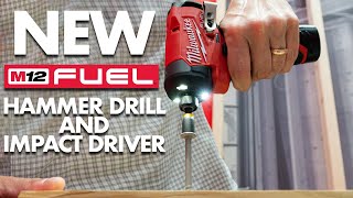 M12 Fuel Drill and Impact Driver Review  Milwaukee 3404 amp 3453 [upl. by Osanna]