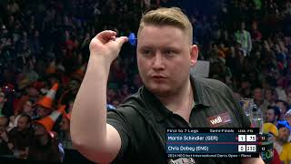 Martin Schindler vs Chris Dobey  Full SemiFinal  NEObet International Darts Open 2024 [upl. by Aryam897]