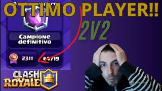 Gioco ASSIEME A UN 2300 medagliette Come andrà  Clash Royale [upl. by Yrgoerg]