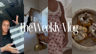 weekly vlog  viral tiktok lasagna soup  cook amp chat w me  amazon haul  fall baking  winter arc [upl. by Ahsika]