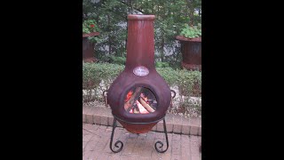 How to light your Aussie Heatwave Chiminea and be virtually smoke free [upl. by Adelina]