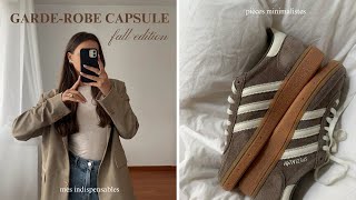 capsule wardrobe  mes essentiels pour lautomne 2024 [upl. by Dranoc176]