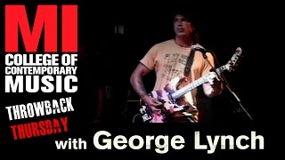 George Lynch Throwback Thursday From the MI Vault 10202005 [upl. by Xonk]