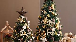 Scandinavian Christmas Trees Nordic style Christmas Decorating Ideas [upl. by Cosmo89]