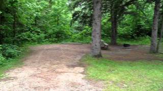 Itasca State Park Minnesota  Campsite 150 [upl. by Aicert]