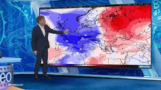 In arrivo aria Islandese primi freddi su mezza Europa [upl. by Korney]