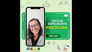 Dica da Especialista com a psicóloga Maria Eduarda [upl. by Chanda633]