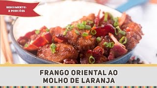 Frango Oriental ao Molho de Laranja  Receitas de Minuto 278 [upl. by Heffron]