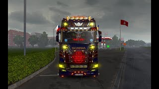 ETS2 v134Euro Truck Simulator 2 Tuning mod New Scania RS [upl. by Glory]