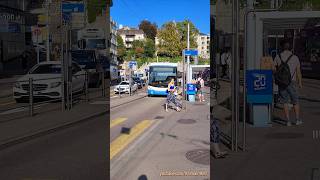 Tram und Bus beim Central Zürich [upl. by Kaleena66]