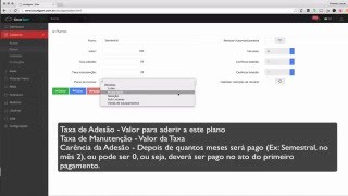 Sistema de Academia  Gestão Academia  Cloud Gym v101  Cadastro de Planos [upl. by Attemaj375]