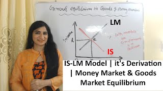 ISLM Model  its Derivation  Money Market amp Goods Market Equilibrium [upl. by Janaye]