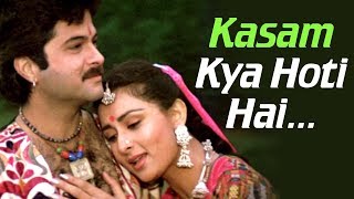 Kasam Kya Hoti Hai HD  Kasam Song  Anil Kapoor  Poonam Dhillon  80s Romantic song [upl. by Aloek]