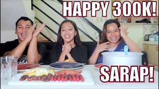 MUKBANG BENTELOG SA 300K CELEBRATIONDAMING BLESSINGS [upl. by Arama]