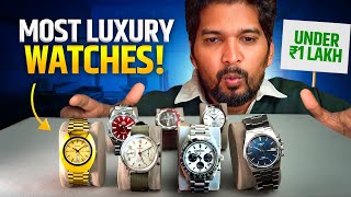 10 Affordable Luxury Watches in India  Rado Seiko Tissot Citizen [upl. by Anasor330]