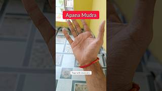 Apana Mudra Benefits  Hasta mudras shorts short mudra [upl. by Lustick747]