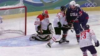 Team USA Highlights  Mens Ice Hockey  Vancouver 2010 Winter Olympic Games [upl. by Cristin]