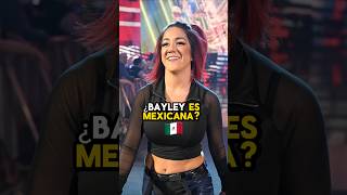 Está luchadora es de raíces mexicanas bayley wwe wrestling wrestler mx mexico wwefan [upl. by Fitalludba712]