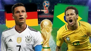 DEUTSCHLAND  BRASILIEN WM 2018 Russia Traumfinale [upl. by Barn919]