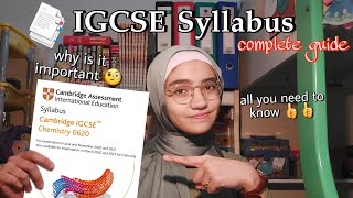 Whats a syllabus Using IGCSE subject syllabus amp book together effectively 📑📘 ☆ IGCSE System ep 2 [upl. by Schertz359]