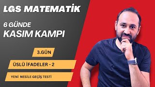 LGSKASIM KAMPI3GünÜslü İfadelerYeni Nesile Geçiş Soru Çözümü [upl. by Ataliah559]